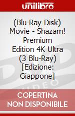 (Blu-Ray Disk) Movie - Shazam! Premium Edition 4K Ultra (3 Blu-Ray) [Edizione: Giappone] brd