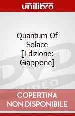 Quantum Of Solace [Edizione: Giappone] dvd