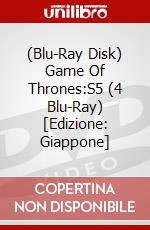(Blu-Ray Disk) Game Of Thrones:S5 (4 Blu-Ray) [Edizione: Giappone] brd