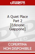 A Quiet Place Part 2 [Edizione: Giappone] dvd