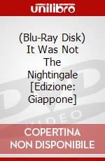 (Blu-Ray Disk) It Was Not The Nightingale [Edizione: Giappone] brd