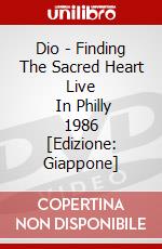 Dio - Finding The Sacred Heart Live       In Philly 1986 [Edizione: Giappone] dvd