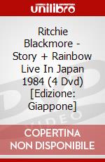 Ritchie Blackmore - Story + Rainbow Live In Japan 1984 (4 Dvd) [Edizione: Giappone] dvd