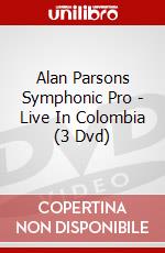 Alan Parsons Symphonic Pro - Live In Colombia (3 Dvd) dvd