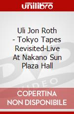 Uli Jon Roth - Tokyo Tapes Revisited-Live At Nakano Sun Plaza Hall dvd