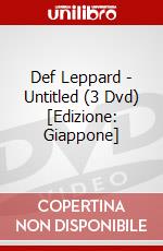 Def Leppard - Untitled (3 Dvd) [Edizione: Giappone] dvd
