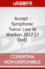 Accept - Symphonic Terror Live At Wacken 2017 (3 Dvd) dvd