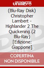 (Blu-Ray Disk) Christopher Lambert - Highlander 2 The Quickening (2 Blu-Ray) [Edizione: Giappone] brd