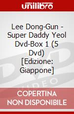 Lee Dong-Gun - Super Daddy Yeol Dvd-Box 1 (5 Dvd) [Edizione: Giappone] dvd