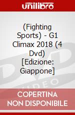 (Fighting Sports) - G1 Climax 2018 (4 Dvd) [Edizione: Giappone] dvd