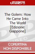 The Golem: How He Came Into The World [Edizione: Giappone] dvd