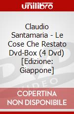 Claudio Santamaria - Le Cose Che Restato Dvd-Box (4 Dvd) [Edizione: Giappone] dvd
