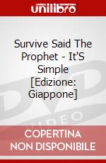 Survive Said The Prophet - It'S Simple [Edizione: Giappone] dvd