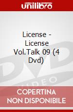 License - License Vol.Talk 09 (4 Dvd) [Edizione: Giappone] dvd