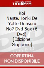 Koi Nante.Honki De Yatte Dousuru No? Dvd-Box (6 Dvd) [Edizione: Giappone] dvd