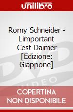 Romy Schneider - Limportant Cest Daimer [Edizione: Giappone] dvd