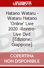 Hatano Wataru - Wataru Hatano 'Online' Live 2020 -Reintro- Live Dvd [Edizione: Giappone] dvd