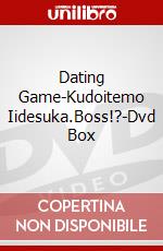 Dating Game-Kudoitemo Iidesuka.Boss!?-Dvd Box dvd