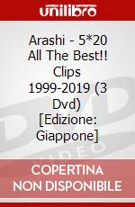 Arashi - 5*20 All The Best!! Clips 1999-2019 (3 Dvd) [Edizione: Giappone] dvd