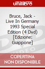 Bruce, Jack - Live In Germany 1993 Special Edition (4 Dvd) [Edizione: Giappone] dvd