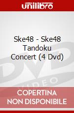 Ske48 - Ske48 Tandoku Concert (4 Dvd) dvd