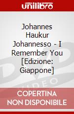 Johannes Haukur Johannesso - I Remember You [Edizione: Giappone] dvd