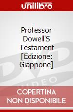 Professor Dowell'S Testament  [Edizione: Giappone] dvd