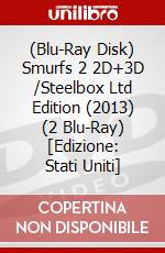 (Blu-Ray Disk) Smurfs 2 2D+3D /Steelbox Ltd Edition (2013) (2 Blu-Ray) [Edizione: Stati Uniti] brd