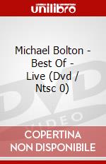 Michael Bolton - Best Of - Live (Dvd / Ntsc 0) dvd