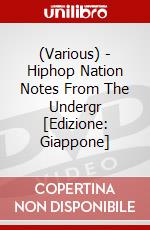 (Various) - Hiphop Nation Notes From The Undergr [Edizione: Giappone] dvd