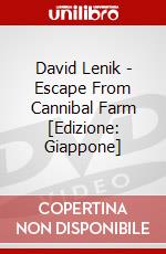 David Lenik - Escape From Cannibal Farm [Edizione: Giappone] dvd