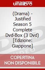 (Drama) - Justified Season 5 Complete Dvd-Box (3 Dvd) [Edizione: Giappone] dvd