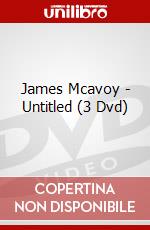 James Mcavoy - Untitled (3 Dvd) dvd