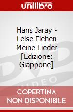 Hans Jaray - Leise Flehen Meine Lieder [Edizione: Giappone] dvd