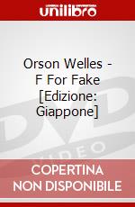 Orson Welles - F For Fake [Edizione: Giappone] dvd
