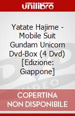 Yatate Hajime - Mobile Suit Gundam Unicorn Dvd-Box (4 Dvd) [Edizione: Giappone] dvd