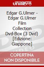 Edgar G.Ulmer - Edgar G.Ulmer Film Collection Dvd-Box (3 Dvd) [Edizione: Giappone] dvd