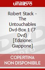 Robert Stack - The Untouchables Dvd-Box 1 (7 Dvd) [Edizione: Giappone] dvd