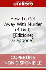 How To Get Away With Murder (4 Dvd) [Edizione: Giappone] dvd