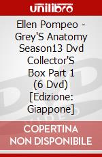 Ellen Pompeo - Grey'S Anatomy Season13 Dvd Collector'S Box Part 1 (6 Dvd) [Edizione: Giappone] dvd