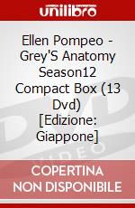 Ellen Pompeo - Grey'S Anatomy Season12 Compact Box (13 Dvd) [Edizione: Giappone] dvd