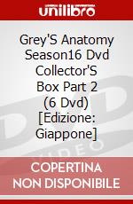 Grey'S Anatomy Season16 Dvd Collector'S Box Part 2 (6 Dvd) [Edizione: Giappone] dvd