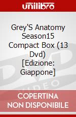 Grey'S Anatomy Season15 Compact Box (13 Dvd) [Edizione: Giappone] dvd