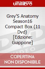 Grey'S Anatomy Season16 Compact Box (11 Dvd) [Edizione: Giappone] dvd