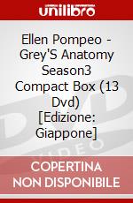 Ellen Pompeo - Grey'S Anatomy Season3 Compact Box (13 Dvd) [Edizione: Giappone] dvd