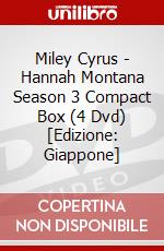 Miley Cyrus - Hannah Montana Season 3 Compact Box (4 Dvd) [Edizione: Giappone] dvd
