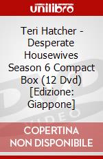 Teri Hatcher - Desperate Housewives Season 6 Compact Box (12 Dvd) [Edizione: Giappone] dvd