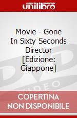 Movie - Gone In Sixty Seconds Director [Edizione: Giappone] dvd