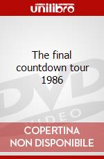 The final countdown tour 1986 dvd