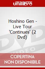 Hoshino Gen - Live Tour 'Continues' (2 Dvd) dvd